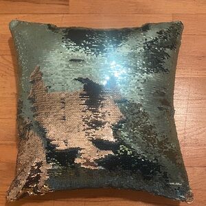 Reversible Sequin Throw Pillow